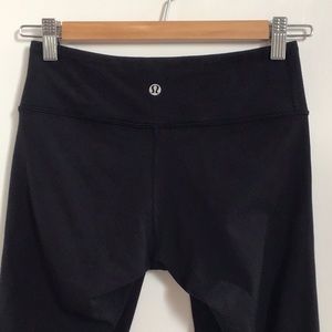 Lululemon Cropped Leggings Black 4